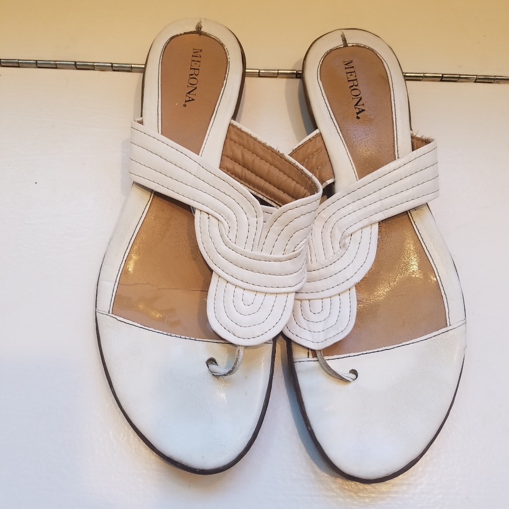 ** 2 / $15 ** Merona White Sandal